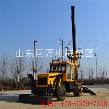 大型旋挖鉆機(jī)全自動(dòng)工程建筑輪式旋挖樁機(jī)效率高操作簡(jiǎn)便