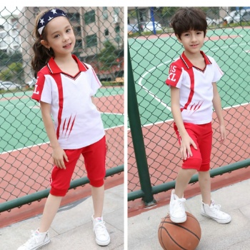 夏裝運動校服學院校服學生班服幼兒園園服工作服