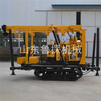 地質(zhì)鉆探機(jī)XYD130履帶式液壓勘探鉆機(jī)行走方便液壓高支腿好找平