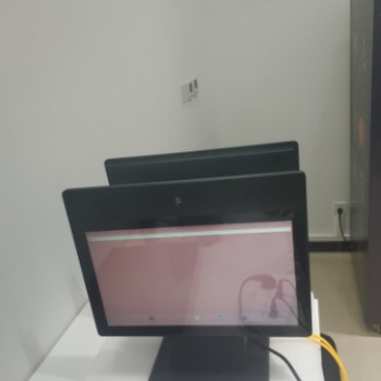 前后雙屏設(shè)計酒店賓館12.1寸顯示設(shè)備