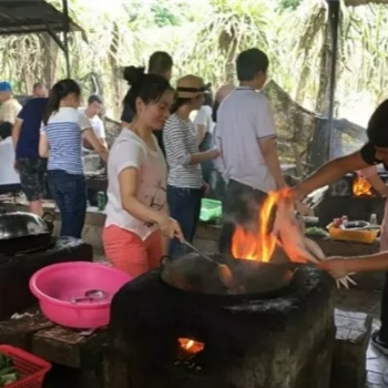 廣州沙河五山周邊專業(yè)拓展培訓(xùn)的農(nóng)家樂野炊燒烤帽峰山生態(tài)園