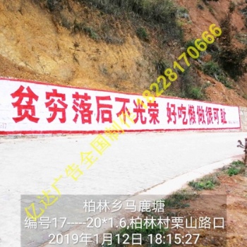昭通墻體廣告億達(dá)周周到到的服務(wù)帶給您