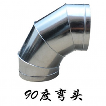 廣東順德區銘流螺旋風管廠家 鍍鋅白鐵皮螺旋風管DN500 量大從優