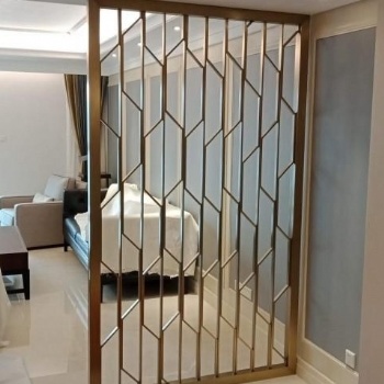 現(xiàn)代簡約屏風(fēng)不銹鋼金色鏤空客廳金屬裝飾隔斷玄關(guān)港式 屏風(fēng)