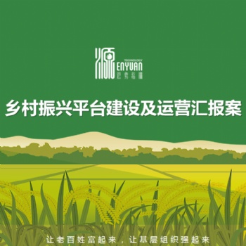 助力鄉(xiāng)村振興系列平臺