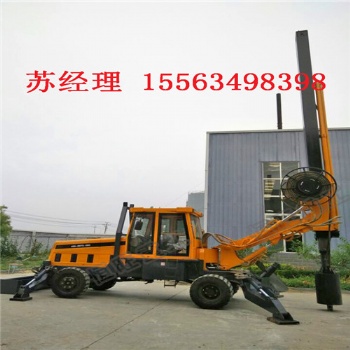 性價(jià)比高恒旺輪式小型旋挖鉆機(jī)廠家