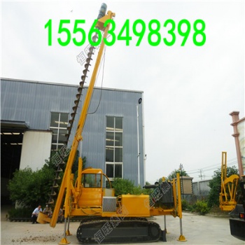 螺旋打樁機(jī)廠家功率強(qiáng)大經(jīng)久耐用恒旺HZY-800L履帶式長(zhǎng)螺旋打樁機(jī)