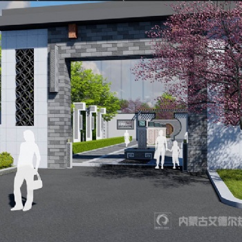 呼和浩特高端小區(qū)景觀設(shè)計(jì)_金城百合