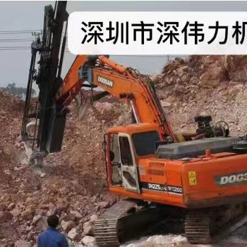 供應(yīng)各類工程施工挖機(jī)改鉆機(jī)