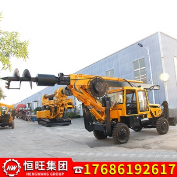 廠家小型旋挖鉆機(jī) 輪式旋挖鉆機(jī)生產(chǎn)廠家