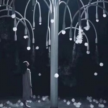 網(wǎng)紅館煙泡樹煙霧泡泡樹廠家定制