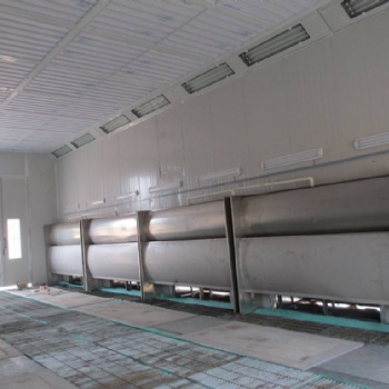 排放達標找山東凱威，性價比高，噴淋塔，高溫烤漆房、水簾機噴漆房批發