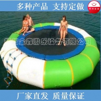 水上樂(lè)園充氣蹦床充氣蹦圈水上漂浮物充氣水上漂浮玩具充氣蹦蹦圈