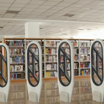 高檔圖書館防盜器 書店防盜器 消磁器 超市防盜器武漢萬瑞特生產(chǎn)