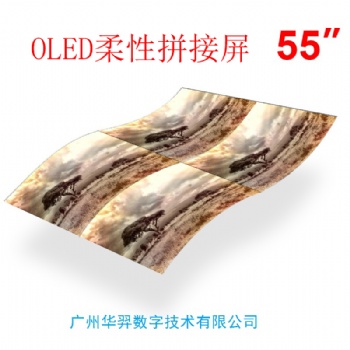 LG原裝55寸OLED曲面柔性屏，OLED曲面屏模組實(shí)力商家上門(mén)設(shè)計(jì)安裝
