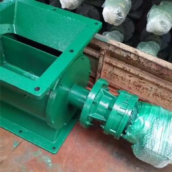 鋼性葉輪給料機分格輪雙接盤星型卸料器內(nèi)徑200防卡防堵卸料器