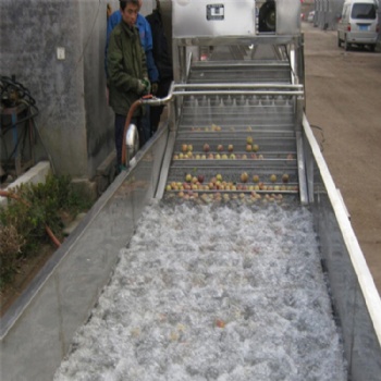 廠家生產(chǎn)蘋果氣泡清洗機(jī) 俞洋機(jī)械