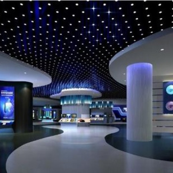 科技館展廳設計_地產沙盤設計_企業沙盤設計