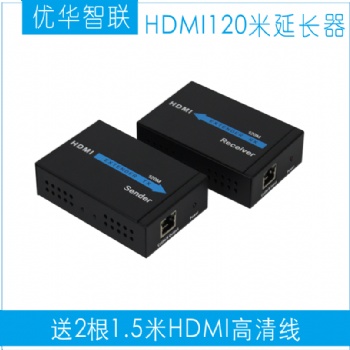 HDMI 120米網線延長器，高清視頻延長器