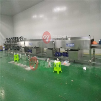 全自動(dòng)韭菜臭氧去農(nóng)殘噴淋清洗機(jī)的原理