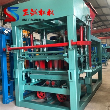 自動化彩磚成型設(shè)備 正誠機制路面面包磚機 6-15荷蘭透水磚機器