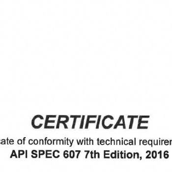 API 607/6FA防火測(cè)試