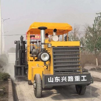 水泥路面破碎機(jī)價(jià)格，碎石化施工單價(jià)__山東興路，施工高效，綜合單價(jià)低