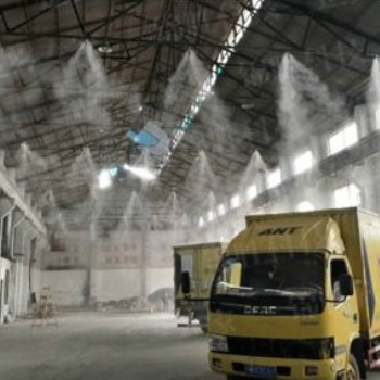 成都圣仕達工業廠房噴霧除塵