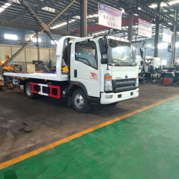 廠家出售重汽豪沃藍(lán)牌清障車