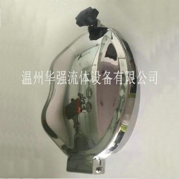 衛(wèi)生級常壓人孔 扇形不銹鋼常壓人孔蓋
