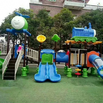 戶外兒童滑梯 托馬斯飛機多功能兒童組合滑梯 塑料幼兒園滑滑梯廠定做