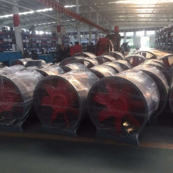 軸流式消防排煙風(fēng)機（品牌廠家）山東格瑞德屋頂式消防排煙風(fēng)機