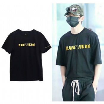 定制粉絲應(yīng)援服 圓領(lǐng)短袖周邊T恤