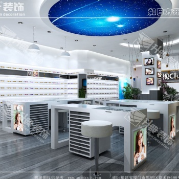 廈門升典裝飾 眼鏡店展柜設計，專業做眼鏡店裝修