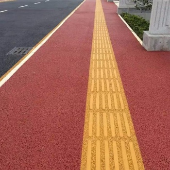 湖北黃岡彩色透水地坪供應 壓花壓膜地坪 藝術地坪 地坪材料批發