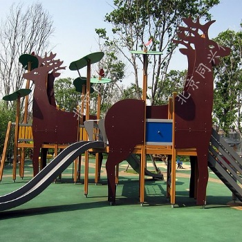 木質(zhì)滑梯幼兒園戶外 兒童動(dòng)物造型滑梯廠家 戶外農(nóng)場(chǎng)拓展攀爬架