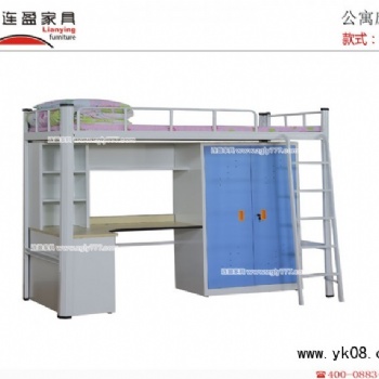 寧波大學公寓床立柱采用斜邊設(shè)計風格，美觀時尚