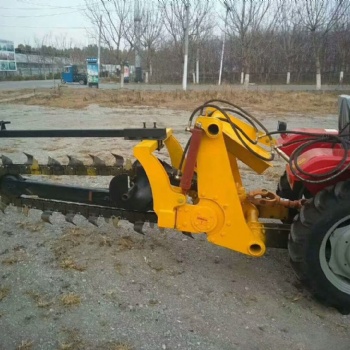 聯(lián)宏機(jī)械 鏈條開溝機(jī) 打鉤機(jī) 挖溝機(jī)用于泥土地開溝 廠家