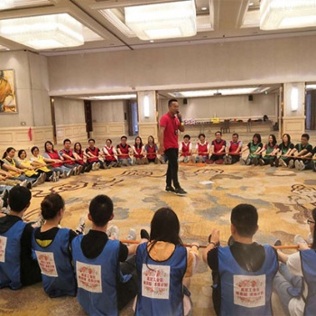 上海嘉定真新拓展團(tuán)建基地拓展團(tuán)建活動(dòng)項(xiàng)目：溝通巴別