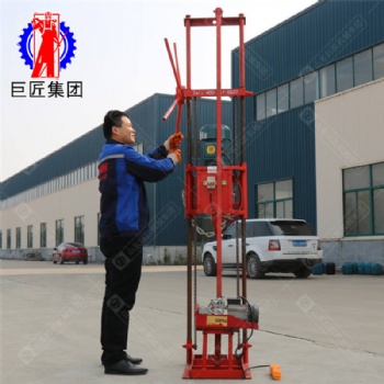 野外勘探巖石層取樣鉆機(jī) 輕便電動(dòng)巖心鉆機(jī) 地質(zhì)檢測淺層打孔機(jī)