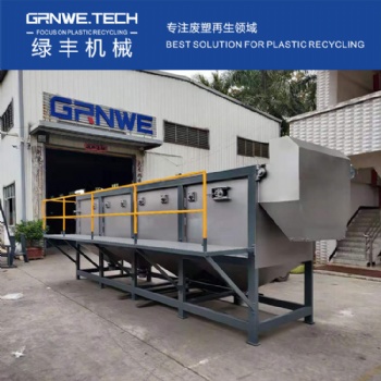沉水塑料清洗設(shè)備 廢舊塑料瓶清洗水槽 沉淀料分離槽