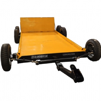 創(chuàng)碩牽引平板車 非標(biāo)定制平板拖車 重型工具搬運(yùn)車CSPC-8