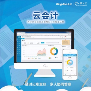 金蝶精斗云會計 在線ERP會計代理記賬軟件財務管理軟件網絡升級版