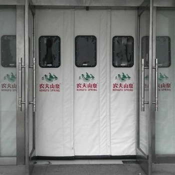 沈陽市街道社區辦公樓棉門簾廠家安裝