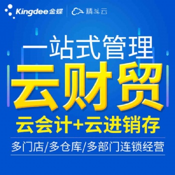金蝶精斗云財(cái)貿(mào)財(cái)務(wù)進(jìn)銷存一體化庫存?zhèn)}庫管理銷售采購資金管理系統(tǒng)