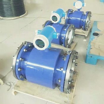 污水處理站一體化電磁流量計DN150管段污水流量計