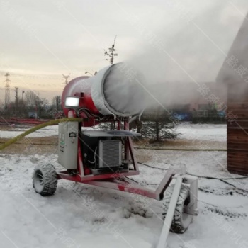 可旋轉(zhuǎn)多角度噴雪造雪機(jī) 全自動(dòng)滑雪場(chǎng)造雪機(jī) 牽引移動(dòng)式造雪機(jī)