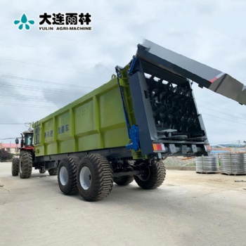 大連雨林品牌新疆羊糞撒糞機(jī) 大型牛糞撒糞車