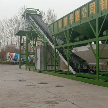 免基礎(chǔ)攪拌站-華鑫機(jī)械