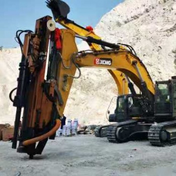 巖石鉆裂一體機(jī)全液壓挖改鉆機(jī)鑿巖礦山開采**工程機(jī)械